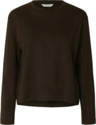 Selected - Slwessential Ls Boxy Tee