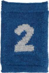 Smallstuff - Knitted Flag, 2, Blue