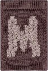 Smallstuff - Knitted Letter M, Nature