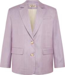 Stella Nova - Striped Oversized Blazer