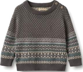 Wheat - Jacquard Pullover Julius -