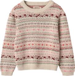 Wheat - Jacquard Pullover Olga -