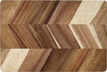 Aida - Tapasboard  Herringbone Pattern, Acacia