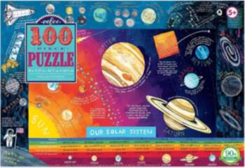 Eeboo - Solar System 100 Pc