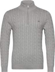 Gant - Cable Knit Half-Zip Sweater