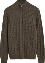 Gant - Cable Knit Half-Zip Sweater