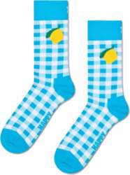 Happy Socks - Gingham Lemon Sock