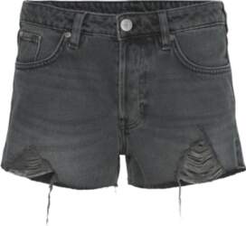 Monki - Low Rise Raw Hem
