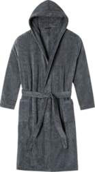 Schiesser - Grey Terry Towelling Bathrobe