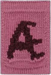 Smallstuff - Knitted Letter Æ, Rose