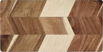 Aida - Cuttingboard  Herringbone Pattern, Acacia