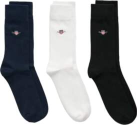Gant - 3-Pack Shield Socks -