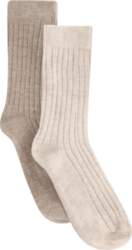 Huttelihut - Wool Rib Socks 2-Pack