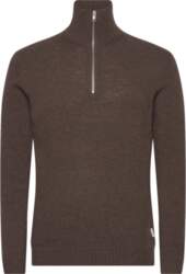 Lindbergh - Lambswool Half Zip Knit