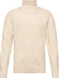 Lindbergh - Rolled Neck Structure Knit