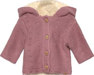 Minymo - Jacket Knit W. Teddy
