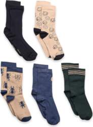 Minymo - Socks W. Pattern (5-Pack)
