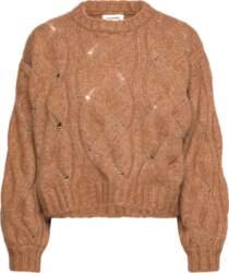 Monki - Short Cable Knitted Sweater