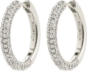 Pilgrim - Tatum Large Hoops Silver-Plated