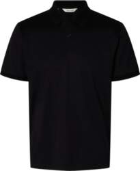 Selected - Slmfave Button Ss Polo