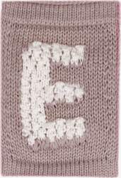 Smallstuff - Knitted Letter E, Nature