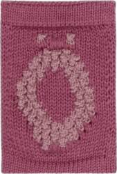 Smallstuff - Knitted Letter Ö, Rose