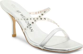 Stuart Weitzman - Crystal 85 Mules