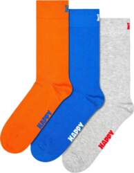Happy Socks - 3-Pack Solid Socks