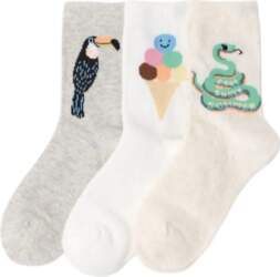 Lindex - 3-Pack Socks - Zeķes