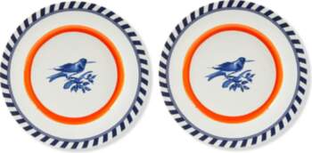 POLSPOTTEN - Plates Bird Patterned Set