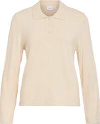 Vila - Viril L/S Polo Pullover