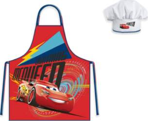 Cars - Kids Apron + Hat