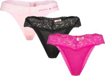 Hunkemöller - 3-Pack Ulv String -