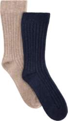 Huttelihut - Wool Rib Socks 2-Pack
