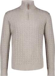 Lindbergh - 1/2 Zip Cable Knit