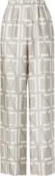 Malina - Olga Drawstring Silk Pants