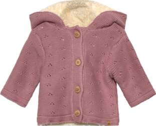 Minymo - Jacket Knit W. Teddy