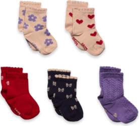 Minymo - Socks W. Pattern (5-Pack)
