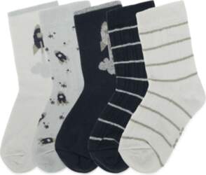 Minymo - Socks W. Pattern (5-Pack)