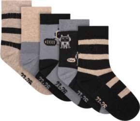 Minymo - Socks W. Pattern (5-Pack)