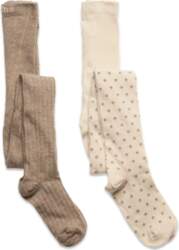 Minymo - Stockings W. Pattern (2-Pack)