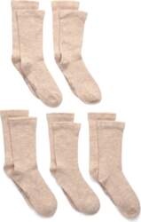 Minymo - Wool Socks 5-Pack Solid