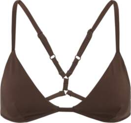 Monki - Crossback Triangle Bikini Top