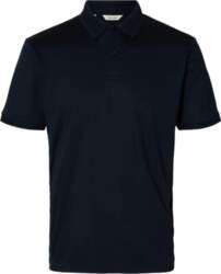Selected - Slmfave Button Ss Polo