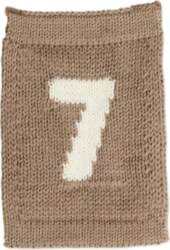 Smallstuff - Knitted Flag, 7, Nature