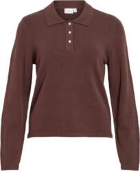 Vila - Viril L/S Polo Pullover