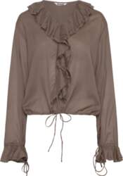 Weekday - Long Sleeve Frill Top