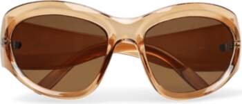 Weekday - Oversized Sunglasses - Apaļa