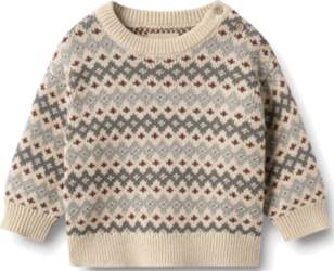 Wheat - Jacquard Pullover Harlow -