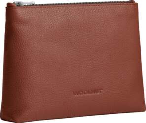 Woolnut Leather Pouch - Cognac